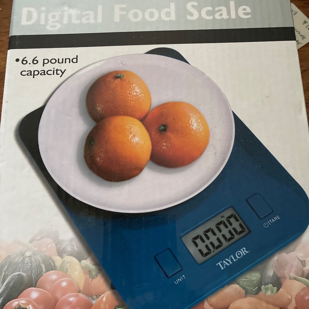 Taylor digital food scale